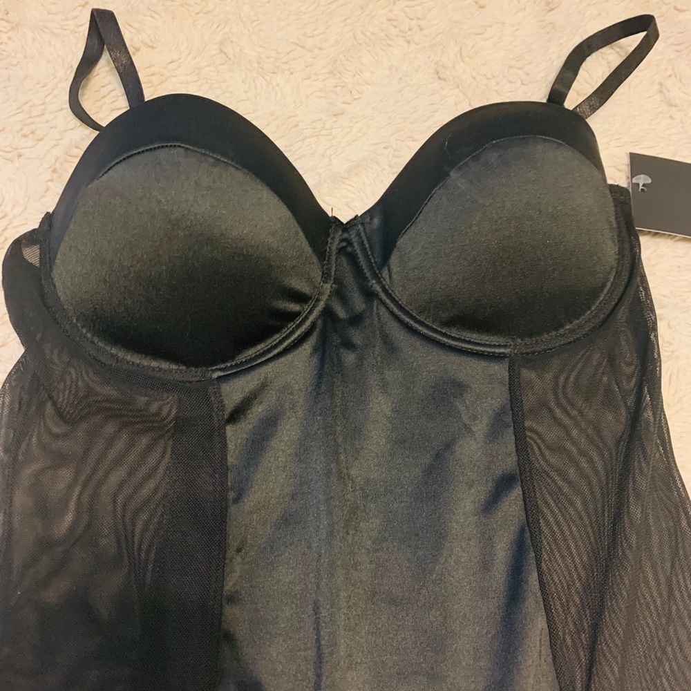 Fashion Nova shape your way silky teddy